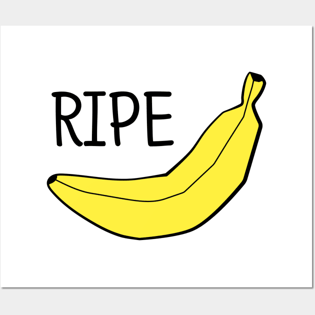 Ripe Banana Wall Art by AliJun